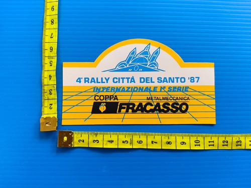 Adesivo rally citta del - citta,
