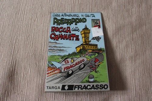 Targa alluminio corsa - targa,